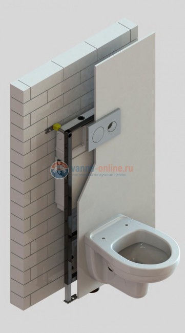 Инсталляция BelBagno BB-T441 для подвесного унитаза