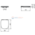 Промо-комплект 5 в 1 Ideal Standard с подвесным унитазом TESI AquaBlade®  T007901 и инсталляцией PROSYS