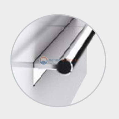 Клавиша смыва MEPA Sirius B New 421751 для унитаза, двойной смыв для А31/E31, стекло, черный