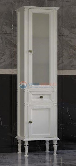 Пенал Opadiris Кантара 45 см напольный, белый матовый, левый/правый Пенал Opadiris Кантара 45 см напольный, белый матовый, левый/правый