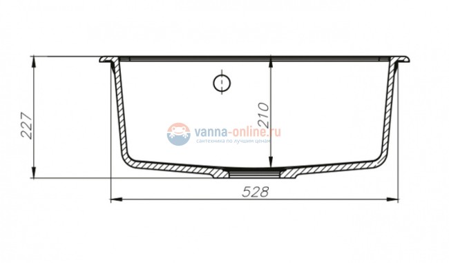 Кухонная мойка Iddis Vane G V31C571i87 57 x 50 x 22.7 см, Granucryl, 1 чаша, коричневый (шоколад) Кухонная мойка Iddis Vane G V31C571i87 57 x 50 x 22.7 см, Granucryl, 1 чаша, коричневый (шоколад)