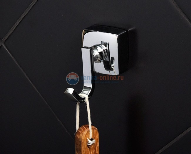 Крючок Fixsen Kvadro FX-61305, хром Крючок Fixsen Kvadro FX-61305, хром