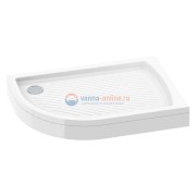 Душевой поддон Iddis 128i22 L/R 120 x 80 x 16.5 см асимметричный, акрил, белый
