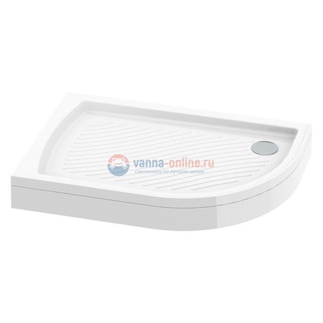 Душевой поддон Iddis 128i22 L/R 120 x 80 x 16.5 см асимметричный, акрил, белый