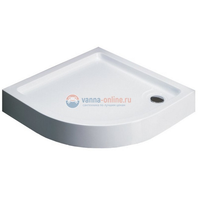 Душевой поддон Black&White Stellar Wind Easy Plumb QC-09H, 90 х 90 х 13,5 см, акриловый