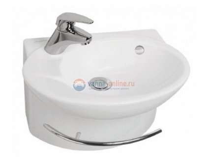 Полотенцедержатель Jacob Delafon Presqu`Ile E75635-CP для рукомойника E1337 (хром) Полотенцедержатель Jacob Delafon Presqu`Ile E75635-CP для рукомойника E1337 (хром)