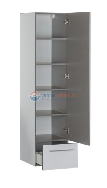 Пенал Aquanet Верона 40 00176672 подвесной, цвет белый