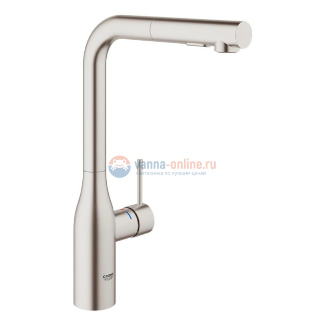 Смеситель Grohe Essence New 30270DC0 для кухонной мойки с выдвижным изливом