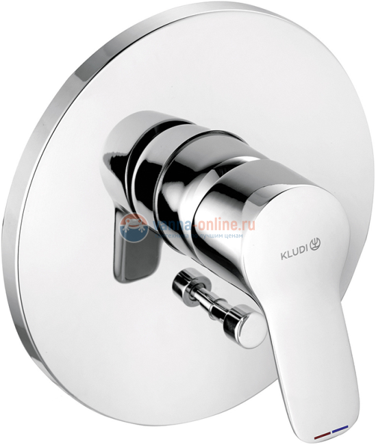 Смеситель для ванны и душа Kludi Pure&Easy 376500565