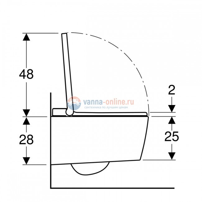 Подвесной унитаз-биде Geberit AquaClean Sela 146.224.21.1, глянцевый хром