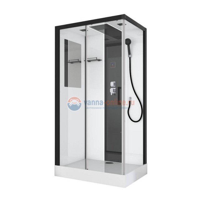 Душевая кабина Black&White Galaxy G8800, 80 x 110 см