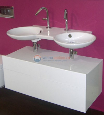 Раковина Jacob Delafon Formilia Spherik E4502-00 100*46 см