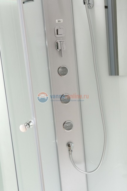 Душевая кабина Black&White Galaxy G5701, 90 x 90 см, гидромассажная