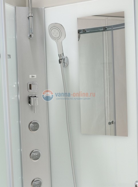 Душевая кабина Black&White Galaxy G5701, 90 x 90 см, гидромассажная