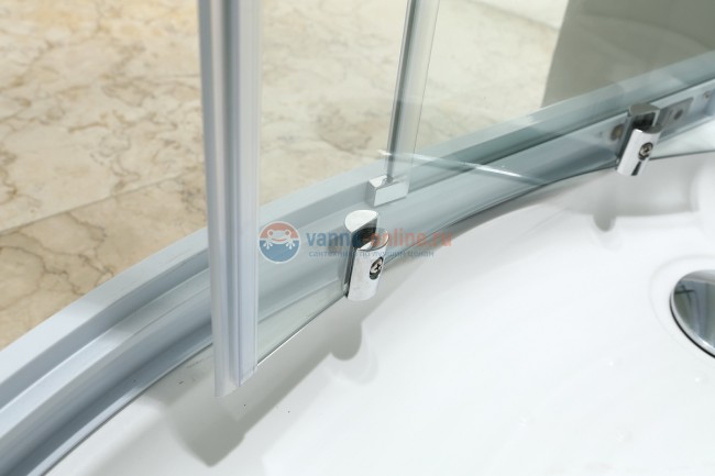 Душевая кабина Black&White Galaxy G5701, 90 x 90 см, гидромассажная