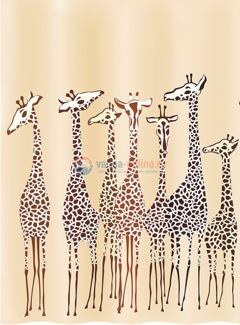 Штора для ванной Iddis Safari Friends 570P18Ri11