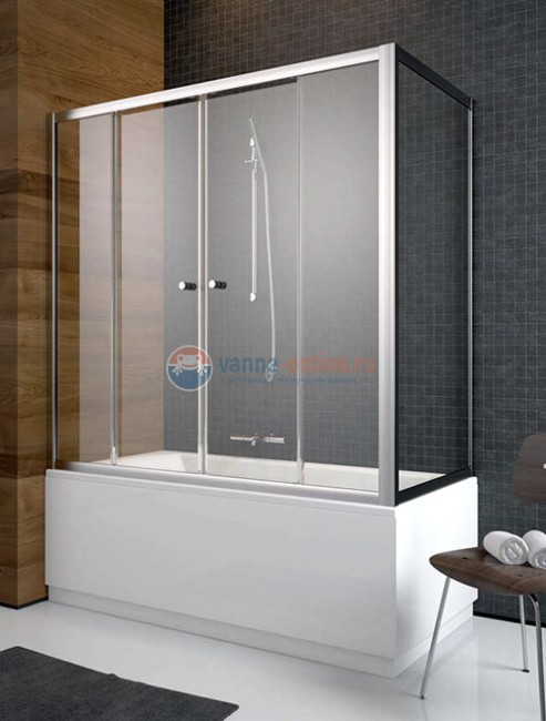 Шторка на ванну Radaway Vesta DWD 150 прозрачное стекло Шторка на ванну Radaway Vesta DWD 150 прозрачное стекло