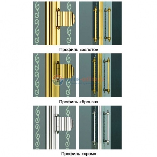 Душевая дверь Cezares RETRO-BF-11-30+130