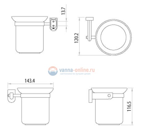 Ершик для унитаза Lemark Omega LM3137C Ершик для унитаза Lemark Omega LM3137C