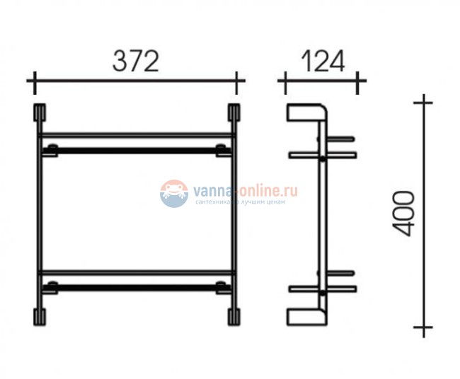 Полка Schein Allom 2212 Полка Schein Allom 2212