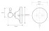 Крючок Bemeta Retro 144106017 6.5 x 6.5 x 6.5 см, бронза