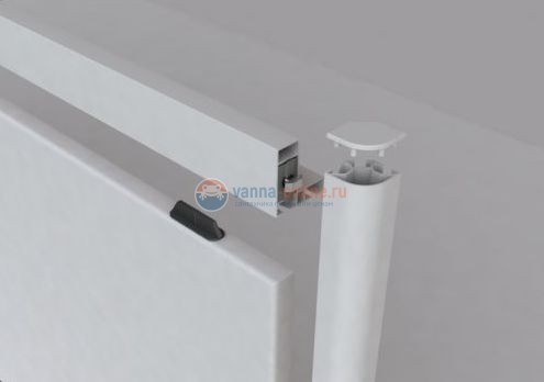 Экран под ванну Emmy Монро 130, белый