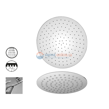 Верхний душ Paini 300 мм, круглый, ультратонкий