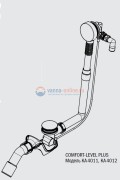 Слив-перелив Kaldewei Comfort-Level Plus мод. 4016, 6897.1055.0001 standart, с функцией налива Слив-перелив Kaldewei Comfort-Level Plus мод. 4016, 6897.1055.0001 standart, с функцией налива