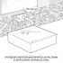 Смеситель для раковины Paini Pixel встраиваемый