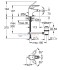 Смеситель для биде Grohe Eurostyle 2015 33565LS3, с донным клапаном, белая луна