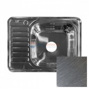 Мойка кухонная Iddis Basic 65 x 50 см, нержавеющая сталь сатин