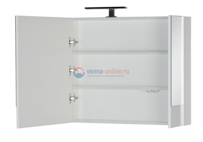 Зеркало-шкаф Aquanet Нота 100 (камерино) 00159111, цвет венге