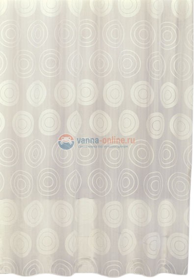 Штора для ванной Iddis Chequers White 432P20RI11