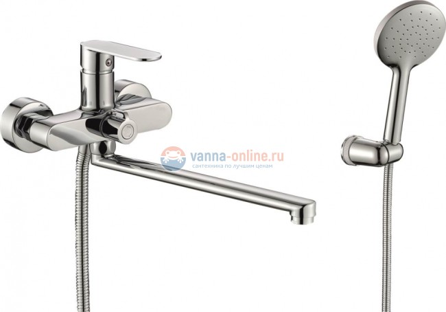 Смеситель Rush Luson LU1630-51 для ванны и душа, хром