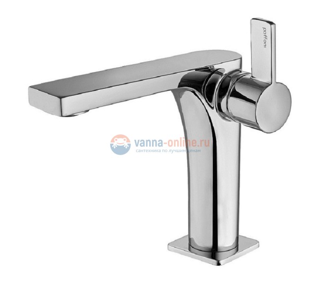 Смеситель Paffoni Rock RO071CR для раковины без донного клапана Смеситель Paffoni Rock RO071CR для раковины без донного клапана