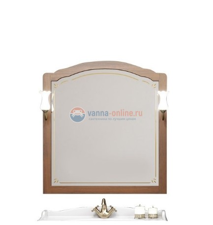 Зеркало Opadiris Лоренцо 100, светлый орех Зеркало Opadiris Лоренцо 100, светлый орех