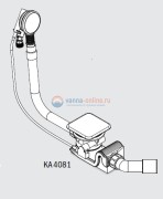 Слив-перелив Kaldewei мод. 4081, 6877.7202.0001 белый для ванн Conoduo, с функцией налива Слив-перелив Kaldewei мод. 4081, 6877.7202.0001 белый для ванн Conoduo, с функцией налива
