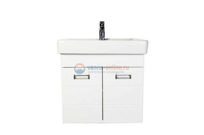 Тумба с раковиной Orange Таис 60 см, подвесная, цвет - белый Тумба с раковиной Orange Таис 60 см, подвесная, цвет - белый