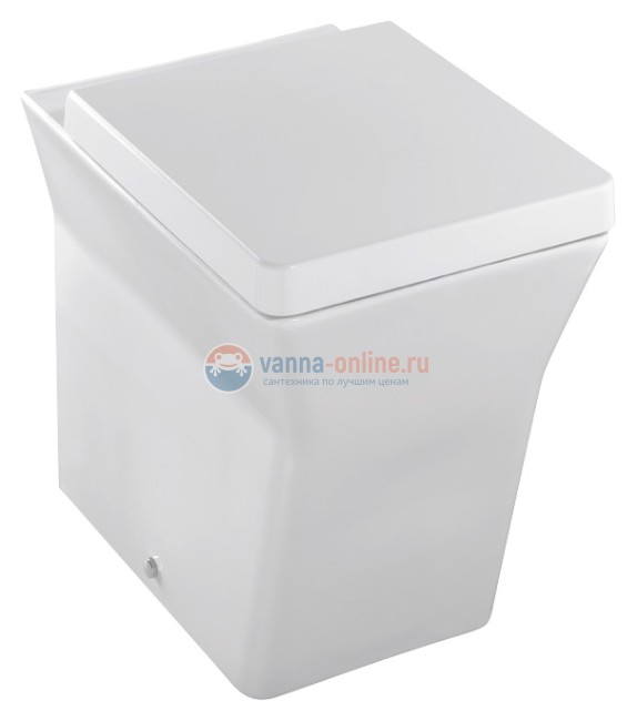 Унитаз Jacob Delafon Reve E4813-00 приставной с крышкой-сиденьем с микролифтом Унитаз Jacob Delafon Reve E4813-00 приставной с крышкой-сиденьем с микролифтом