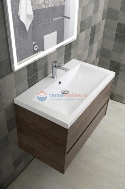 Тумба под раковину Art&Max Family-900-2C-SO-PS, 90 x 48 x 55 см подвесная, коричневый (Pino Siberia) Тумба под раковину Art&Max Family-900-2C-SO-PS, 90 x 48 x 55 см подвесная, коричневый (Pino Siberia)