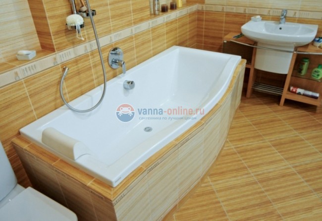 Акриловая ванна Ravak Magnolia 170 x 75 см