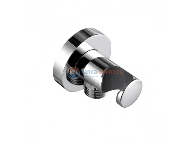 Шланговое подсоединение и держатель для душа DN 15 Kludi, 6054705-00, 1/2*1/2