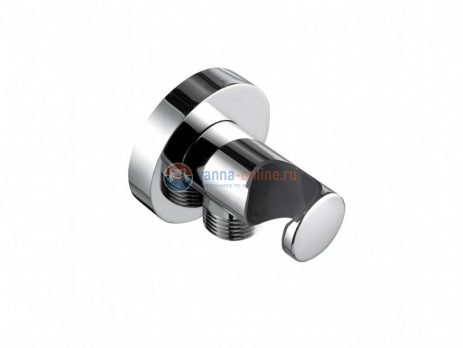 Шланговое подсоединение и держатель для душа DN 15 Kludi, 6054705-00, 1/2*1/2