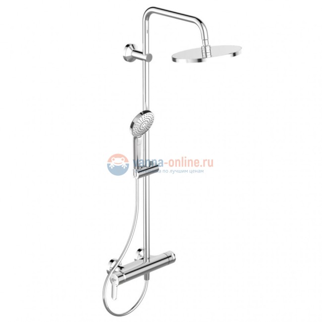 Душевая система с настенным смесителем для душа Ideal Standard IDEALRAIN ECO EVO B2266AA Душевая система с настенным смесителем для душа Ideal Standard IDEALRAIN ECO EVO B2266AA