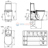 Бачок для унитаза Ideal Standard CONNECT CUBE E717501 Бачок для унитаза Ideal Standard CONNECT CUBE E717501