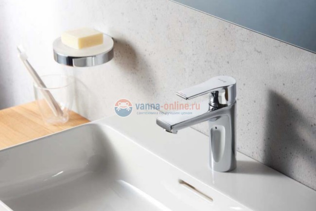 Смеситель Kludi Zenta Sl 482980565 для раковины 100, донный клапан Push-Open, хром Смеситель Kludi Zenta Sl 482980565 для раковины 100, донный клапан Push-Open, хром