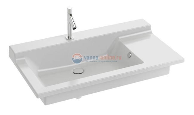 Раковина подвесная Jacob Delafon Soprano EXK112-00, 100 х 54 см Раковина подвесная Jacob Delafon Soprano EXK112-00, 100 х 54 см