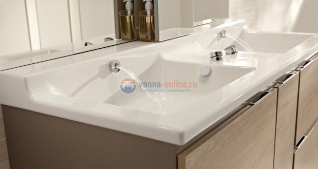 Раковина подвесная Jacob Delafon Soprano EXK112-00, 100 х 54 см Раковина подвесная Jacob Delafon Soprano EXK112-00, 100 х 54 см