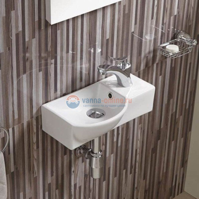 Раковина CeramaLux Серия N N 7947A подвесная, белый