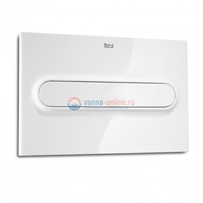 Кнопка смыва Roca PL1 890095100 одинарная, белая